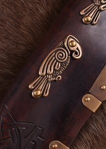 Viking seax, Hugin and Munin, with sheath