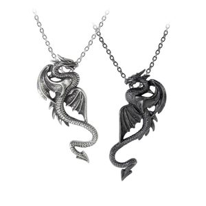 Necklace Draconic Tryst, Alchemy Gothic