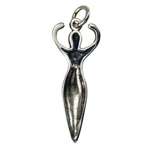 ANCIENT GODDESS, silver pendant
