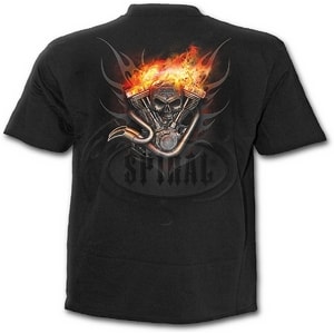 WHEELS OF FIRE - T-SHIRT BLACK - HERREN-T-SHIRTS, SPIRAL DIRECT{% if kategorie.adresa_nazvy[0] != zbozi.kategorie.nazev %} - T-SHIRTS, BOOTS - ROCK MUSIC{% endif %}