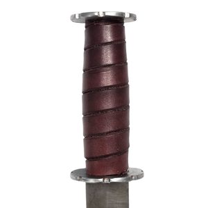 Rondel or Bollock dagger Kuttenberg, 14th century, blunt replica, brown