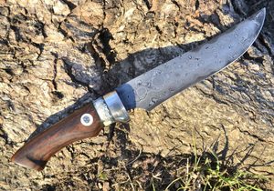 CHRONOS, DAMASCUS STEEL KNIFE WITH METEORITE MUONIONALUSTA - DAMASCUS STEEL KNIVES{% if kategorie.adresa_nazvy[0] != zbozi.kategorie.nazev %} - WEAPONS - SWORDS, AXES, KNIVES{% endif %}