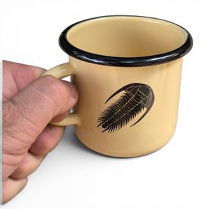 Trilobite Enamel Mug