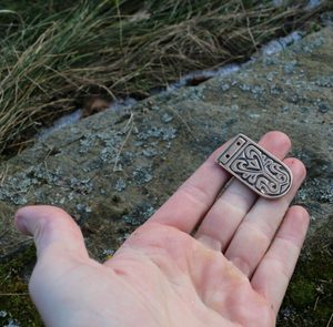SLAVIC BELT STRAP END, Great Moravia