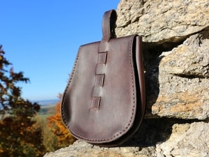 BORGAR, EARLY MEDIEVAL POUCH - BAGS, SPORRANS{% if kategorie.adresa_nazvy[0] != zbozi.kategorie.nazev %} - LEATHER PRODUCTS{% endif %}