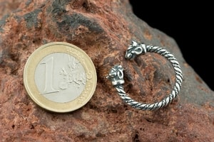 Chat Celtique, bague en argent