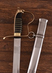 Sabre d'officier prussien avec fourreau en acier