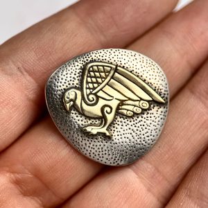 CELTIC EAGLE, silver pendant