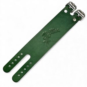 Bracelet en cuir, vert