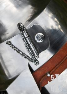 Bassinet avec Visière Rabattable et Calotte Pointue, Casque Médiéval