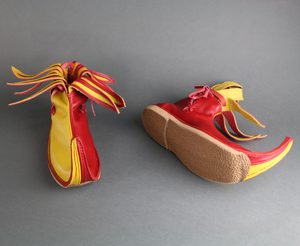 LUCIEN, BOTTES MÉDIÉVALES EN CUIR - CHAUSSURES MÉDIÉVALES{% if kategorie.adresa_nazvy[0] != zbozi.kategorie.nazev %} - COSTUMES, CHAUSSURES{% endif %}