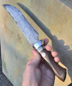 CHRONOS, DAMASCUS STEEL KNIFE WITH METEORITE MUONIONALUSTA - DAMASCUS STEEL KNIVES{% if kategorie.adresa_nazvy[0] != zbozi.kategorie.nazev %} - WEAPONS - SWORDS, AXES, KNIVES{% endif %}