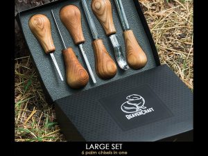 Set of palm carving chisels SC05