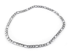 STAINLESS STEEL FLAT CHAIN 0.9X55 CM - CORDS, BOXES, CHAINS{% if kategorie.adresa_nazvy[0] != zbozi.kategorie.nazev %} - JEWELLERY - BRONZE, ZINC{% endif %}