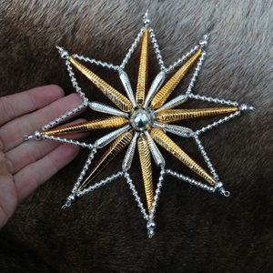FLAMING STAR, Décoration de Yule