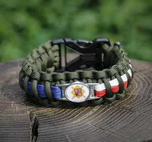 Paracord Bracelet, soldier - Czech Army
