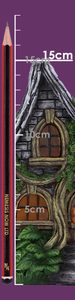 Fantasy house, lamp