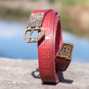 REGIA, medieval belt, 13th century bronze