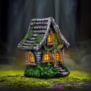 Fantasy house, lamp
