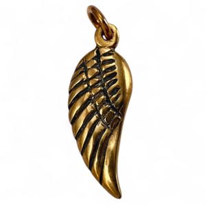 WING, bronze pendant