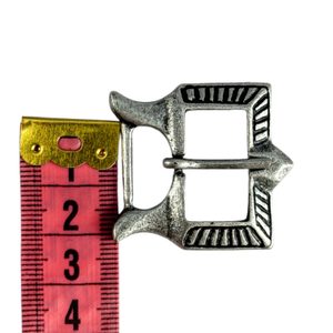 Boucle de Ceinture Médiévale, Rus, zinc