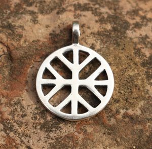 SUN CROSS WITH SACRED TREE, SILVER PENDANT - PENDANTS{% if kategorie.adresa_nazvy[0] != zbozi.kategorie.nazev %} - SILVER JEWELLERY{% endif %}