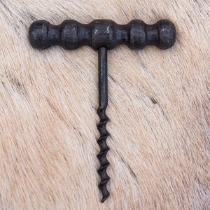 HAND FORGED CORKSCREW, metal