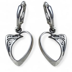 ROWAN, Celtic sterling silver earrings