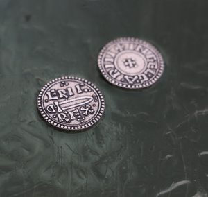 ERIC BLOODAXE, Northumbria, year 952 Replica Viking Coin, Silver 925