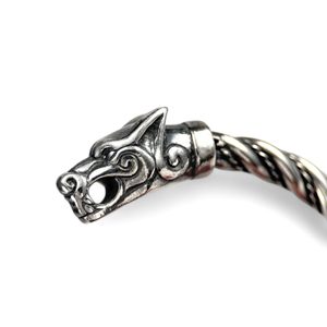 FENRIR, Viking Wolf, Iceland, bracelet, silver 925