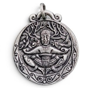 CERNUNNOS de Gundestrup Chaudron, pendentif, étain