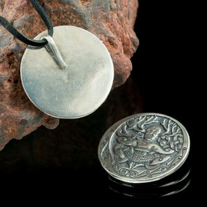 CERNUNNOS DU CHAUDRON DE GUNDESTRUP , PENDENTIF EN ARGENT - PENDENTIFS{% if kategorie.adresa_nazvy[0] != zbozi.kategorie.nazev %} - BIJOUX EN ARGENT{% endif %}