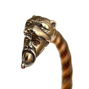 Berserker, Viking warrior, bronze bracelet