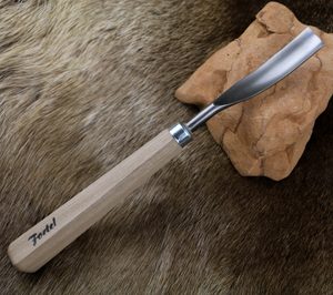 WOOD CHISEL, HAND FORGED, TYPE VIII - FORGED CARVING CHISELS{% if kategorie.adresa_nazvy[0] != zbozi.kategorie.nazev %} - BUSHCRAFT, LIVING HISTORY, CRAFTS{% endif %}