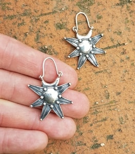 NOVGOROD, EARLY MEDIEVAL VIKING - SLAVIC EARRINGS, SILVER - EARRINGS{% if kategorie.adresa_nazvy[0] != zbozi.kategorie.nazev %} - SILVER JEWELLERY{% endif %}