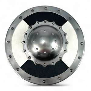 Bouclier de poing peint