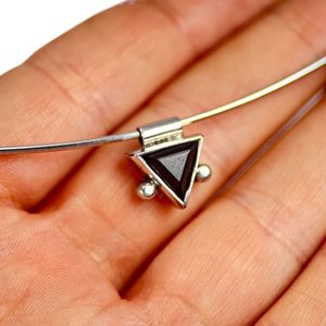 DARIA, collier, grenat, argent