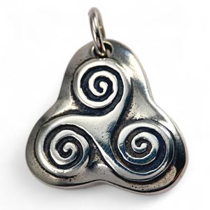 TRISKEL voll, Anhänger, Silber 925,10g