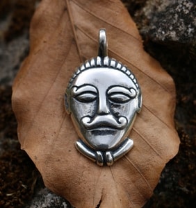 CELTIC HEAD, MSECKE ZEHROVICE, SILVER PENDANT - PENDANTS{% if kategorie.adresa_nazvy[0] != zbozi.kategorie.nazev %} - SILVER JEWELLERY{% endif %}