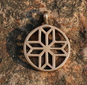 MORNING STAR VENUS II, bronze pendant