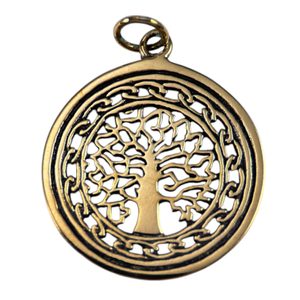 ARBRE DE VIE, pendentif en bronze
