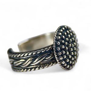 Bague Viking et Slave en argent