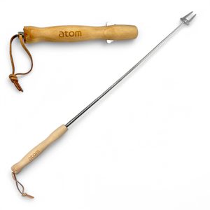 Telescopic roasting fork