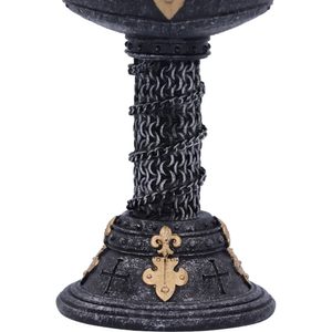 Crusader Medieval Knight Chainmail Wine Goblet