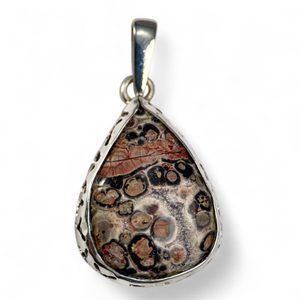 ALTAMIRA, jasper, silver pendant, Ag 925/1000
