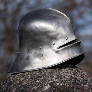 SALLET, MEDIEVAL HELMET II, 1.5 MM - MEDIEVAL HELMETS{% if kategorie.adresa_nazvy[0] != zbozi.kategorie.nazev %} - ARMOUR HELMETS, SHIELDS{% endif %}