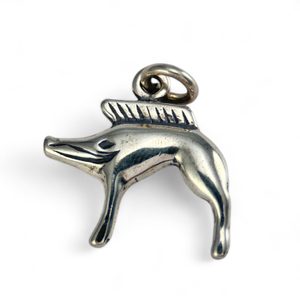 CELTIC BOAR, Neuvy-en-Sullias, silver pendant