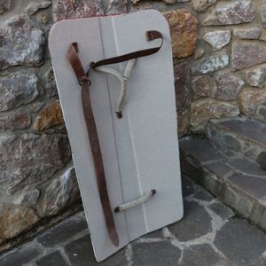 Bouclier médiéval, bouclier en bois peint à la main - Konstanz