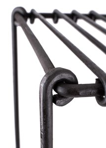 Portable historical wrought iron grill