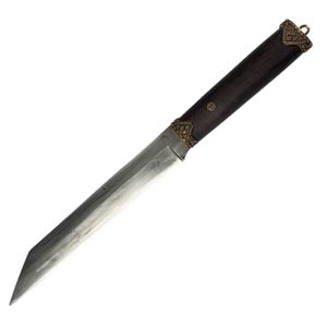 HJÖRTUR, Viking seax knife, damask
